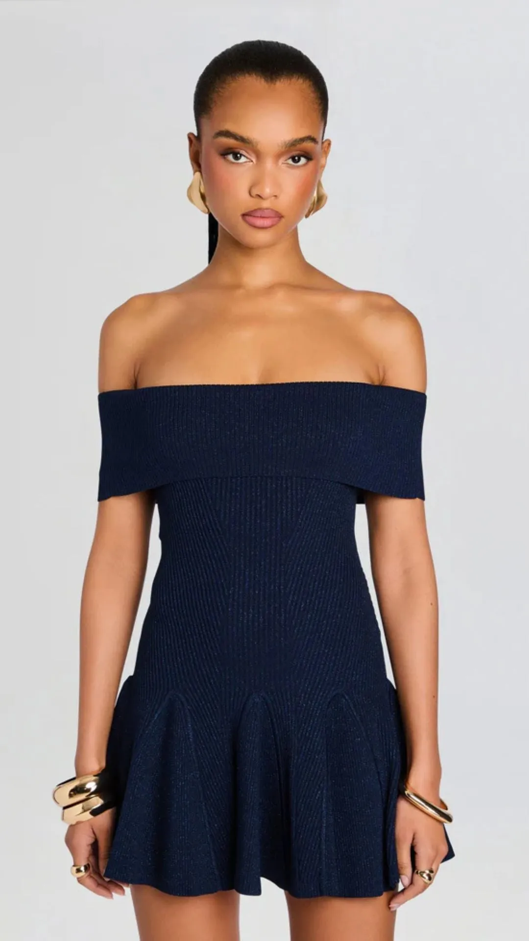 Erica Knit Dress Navy sold by Isola Rancho Santa Fe product image thumbnail 2