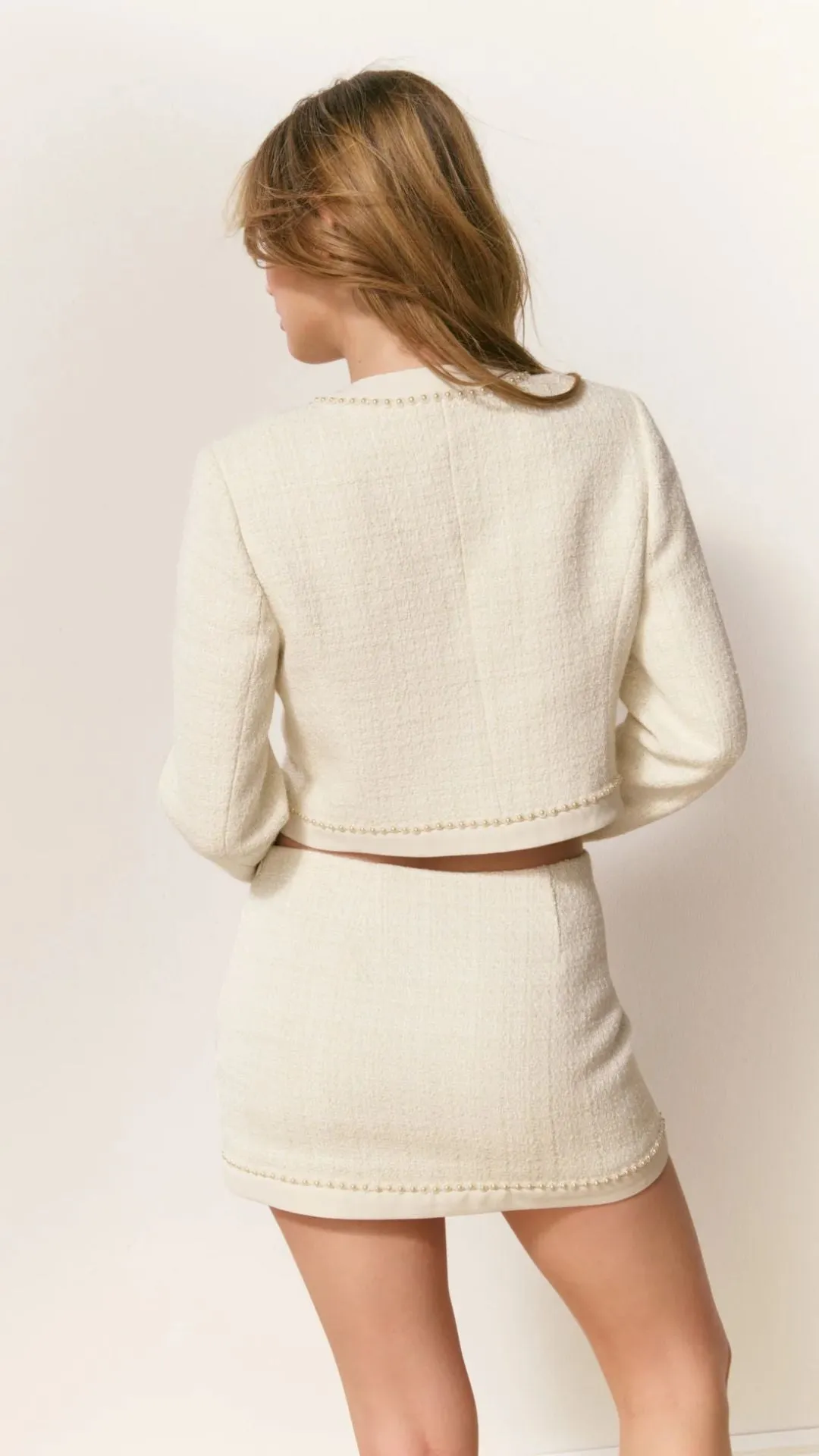 Edeness Tweed Mini Skirt sold by Isola Rancho Santa Fe product image thumbnail 4