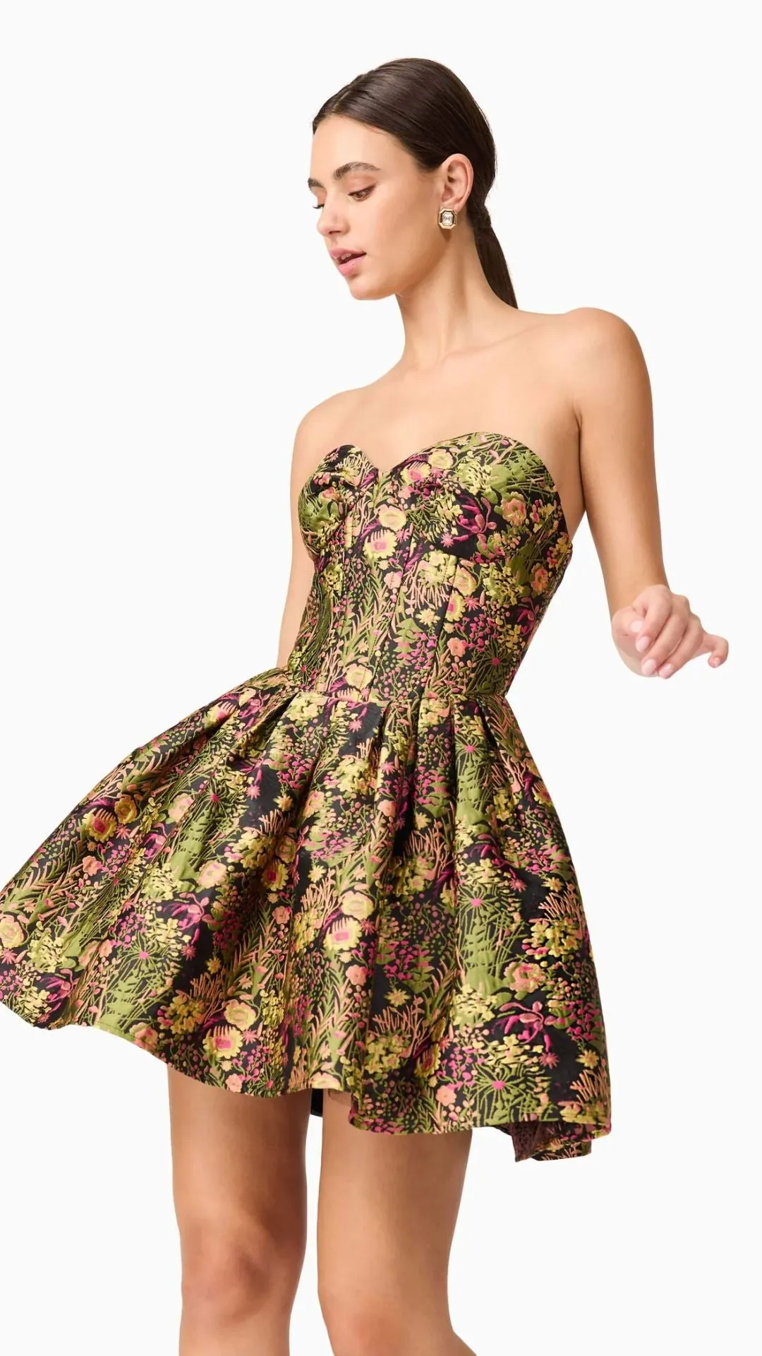 Cindy Strapless Mini Dress in Black sold by Isola Rancho Santa Fe product image thumbnail 2