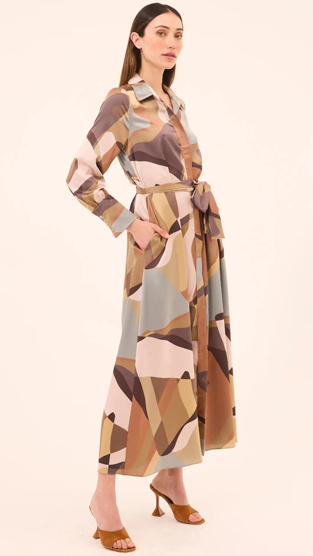 Herminia Dress Abstract sold by Isola Rancho Santa Fe product image thumbnail 2