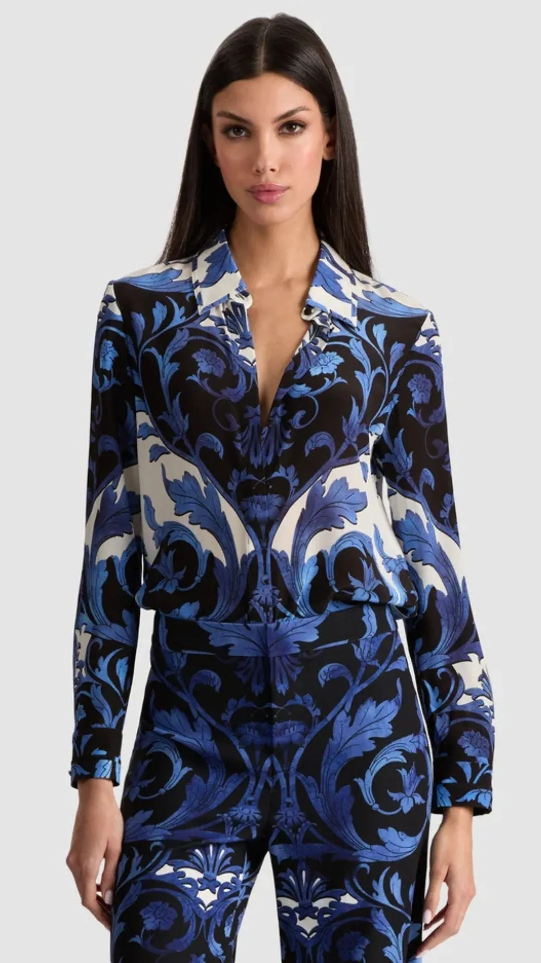 Willa Silk Blouse Regal sold by Isola Rancho Santa Fe product image thumbnail 2