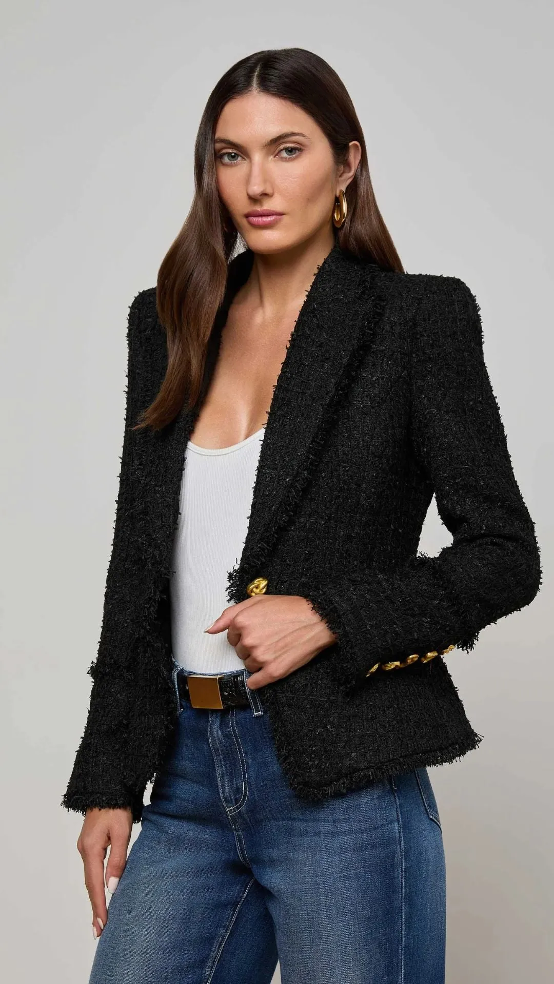 Kaisley Blazer with Fray sold by Isola Rancho Santa Fe product image thumbnail 2