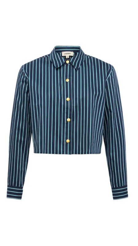 Cosette crop High Low Midnight sold by Isola Rancho Santa Fe