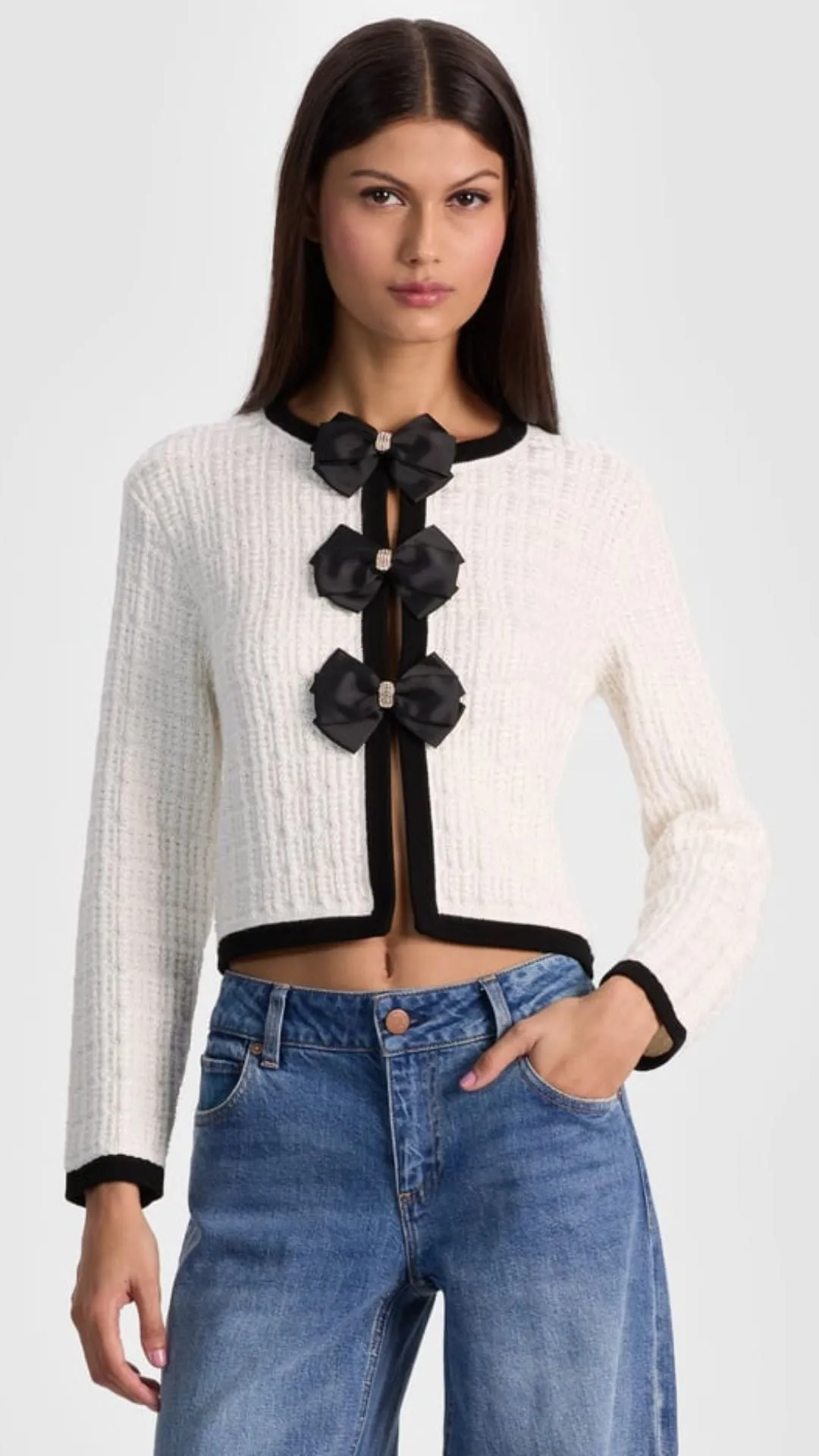 Akira Bow Cardigan sold by Isola Rancho Santa Fe product image thumbnail 3