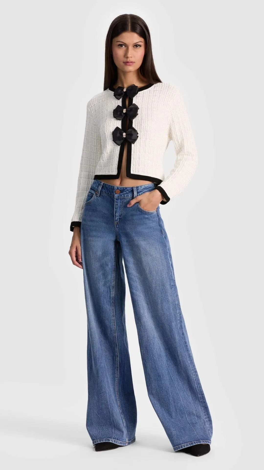 Akira Bow Cardigan sold by Isola Rancho Santa Fe product image thumbnail 2