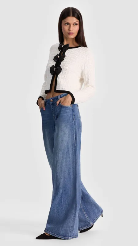 Akira Bow Cardigan sold by Isola Rancho Santa Fe