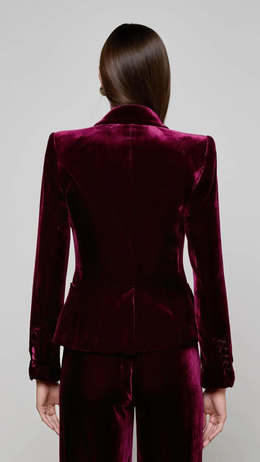 Marie Double Breasted Blazer Velvet sold by Isola Rancho Santa Fe product image thumbnail 5