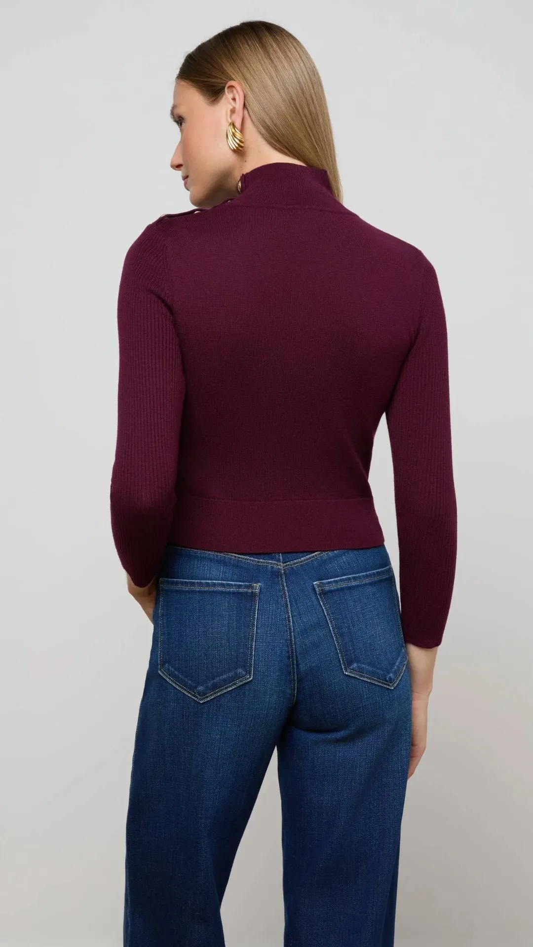 Kamdyn Mock-Neck Sweater sold by Isola Rancho Santa Fe product image thumbnail 3
