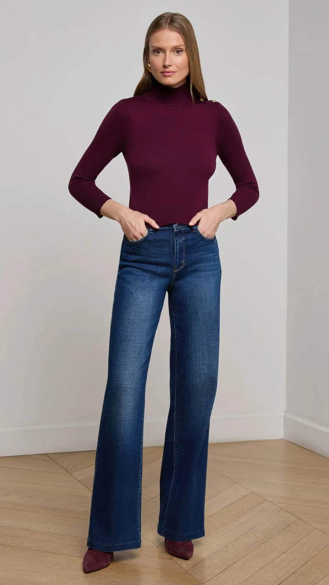 Kamdyn Mock-Neck Sweater sold by Isola Rancho Santa Fe product image thumbnail 4