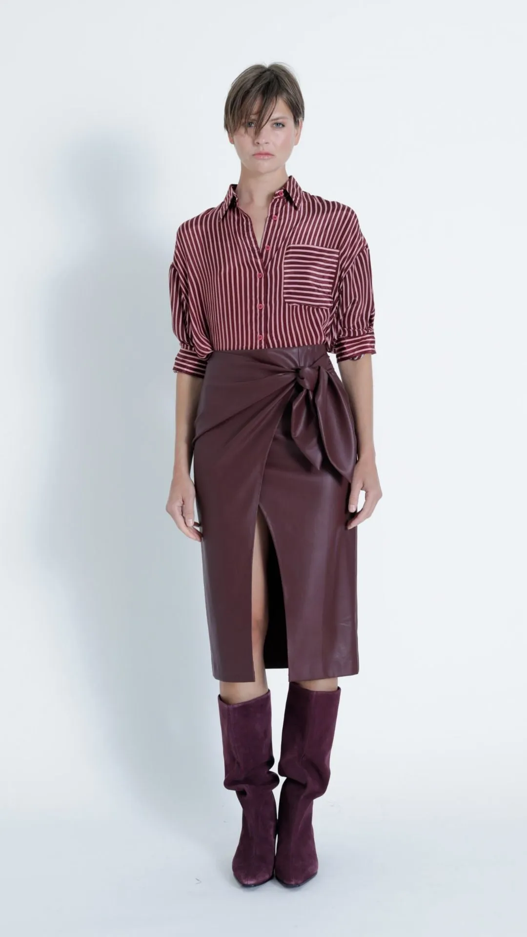 Malaga Striped Top sold by Isola Rancho Santa Fe