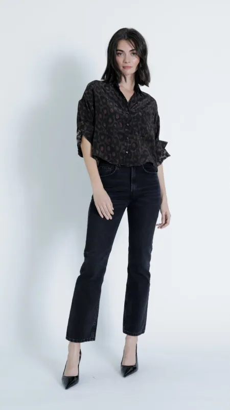 Malaga Print Shirt sold by Isola Rancho Santa Fe