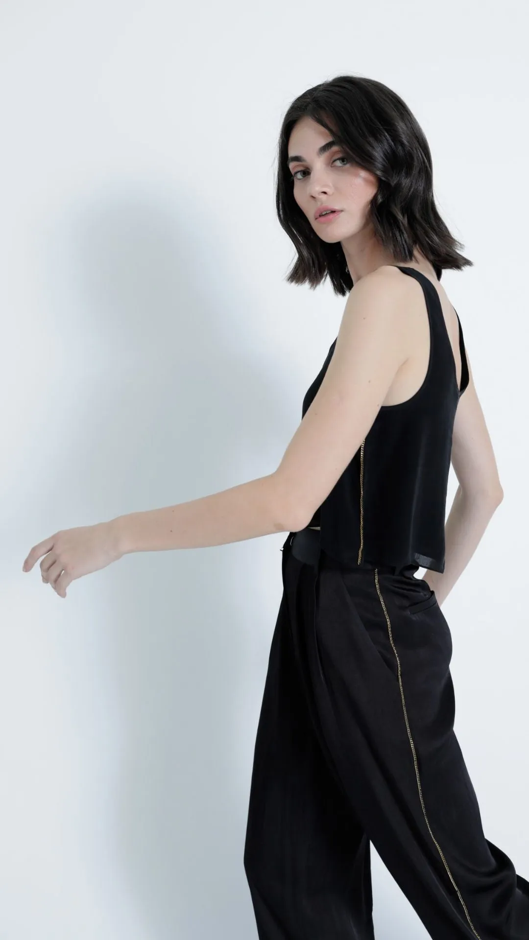 Alina Chain Tank Top sold by Isola Rancho Santa Fe