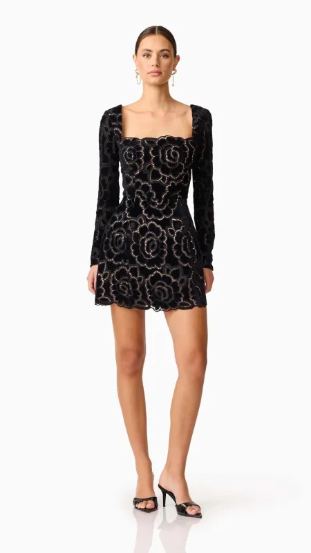 Eris Long Sleeve Mini Dress made by Elliatt