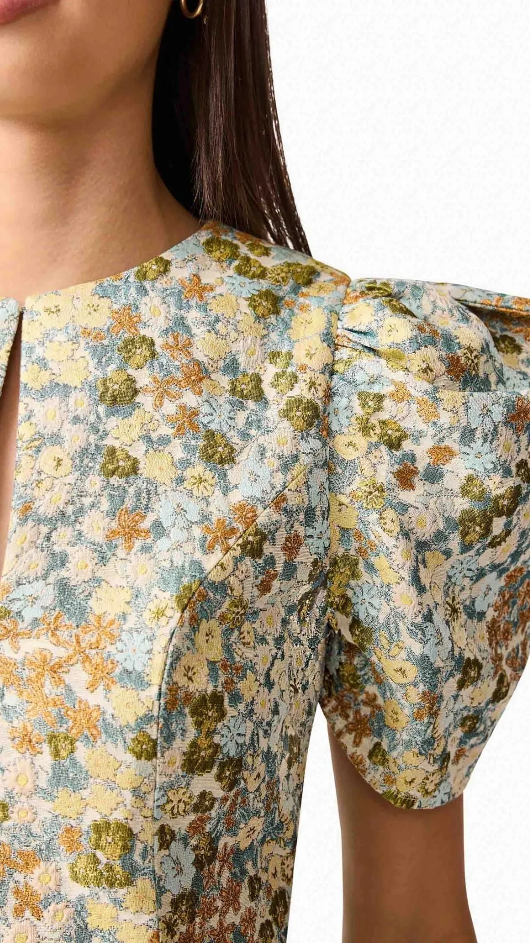 Tasmin Puff Sleeve Mini Dress sold by Isola Rancho Santa Fe product image thumbnail 4