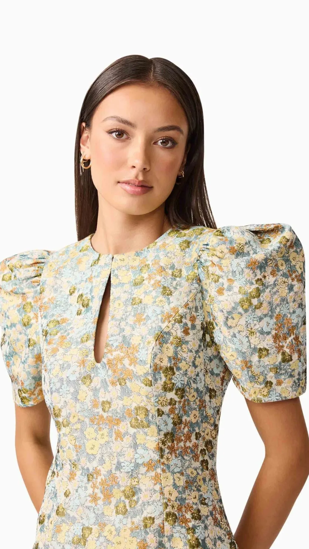 Tasmin Puff Sleeve Mini Dress sold by Isola Rancho Santa Fe product image thumbnail 3