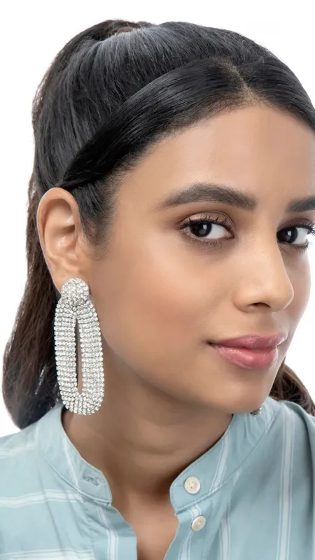 Shyna Earrings Silver sold by Isola Rancho Santa Fe