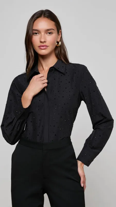 Ellery Crystal Shirt sold by Isola Rancho Santa Fe