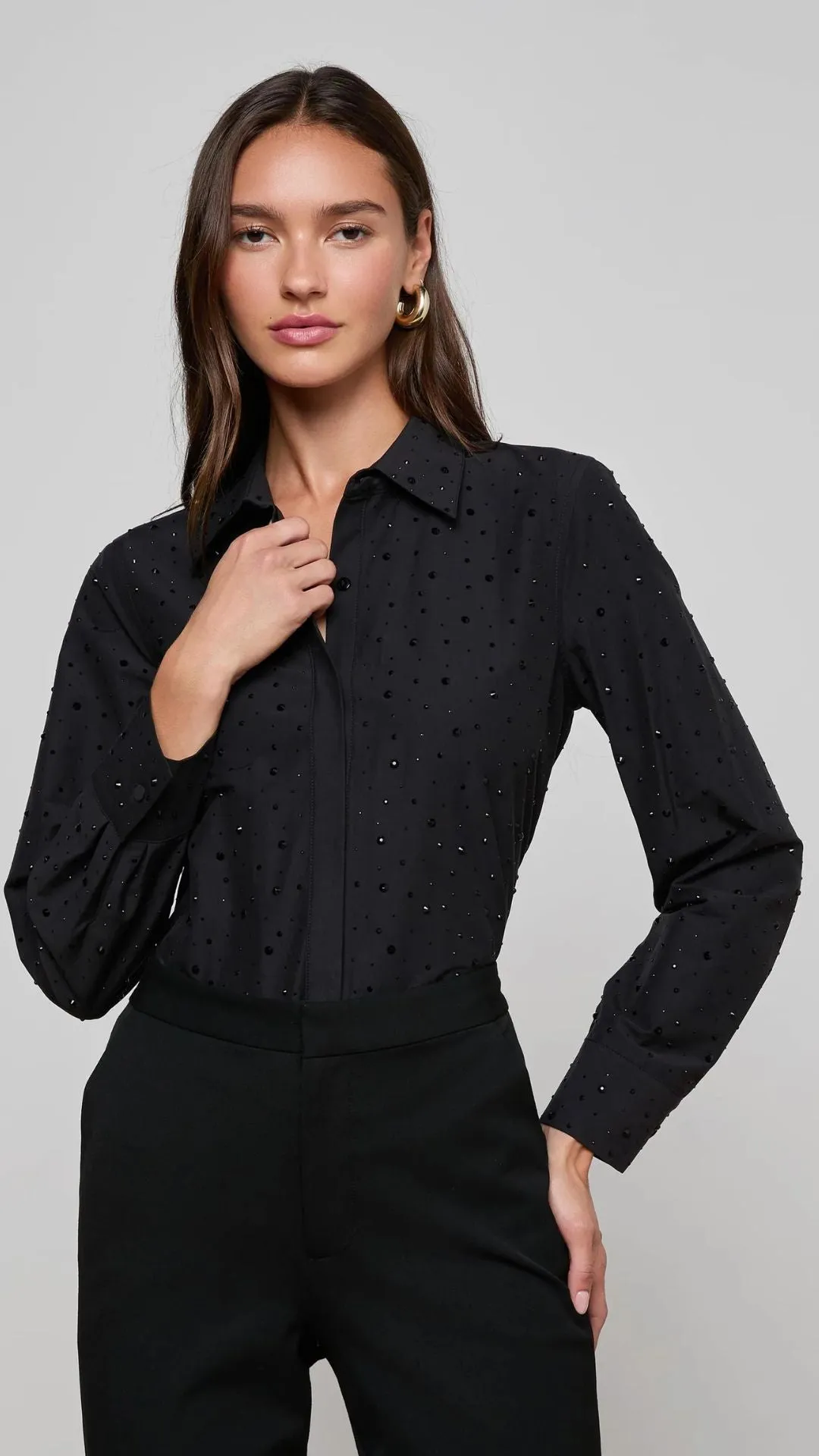 Ellery Crystal Shirt sold by Isola Rancho Santa Fe