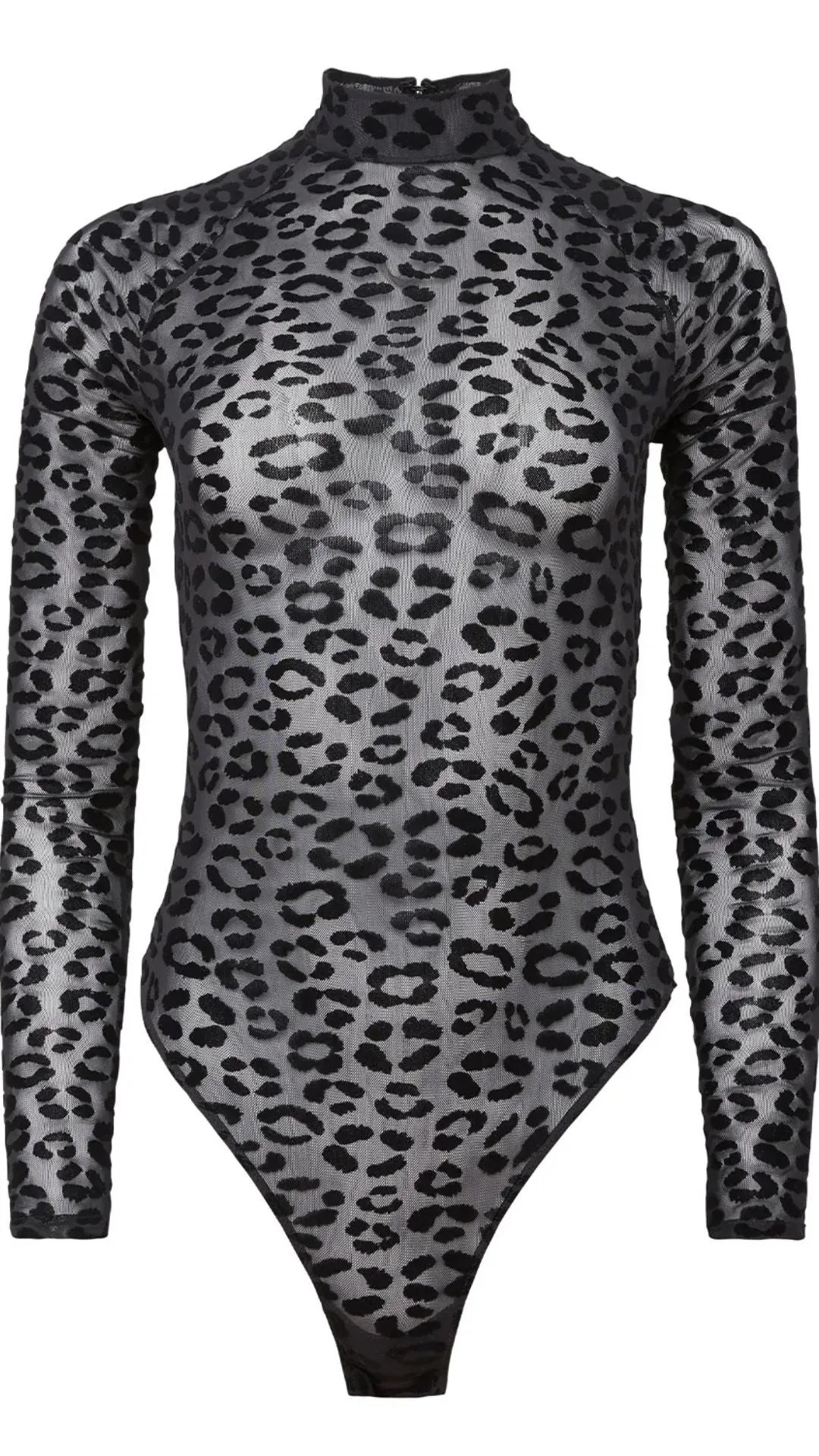 Flocked Leopard Bodysuit sold by Isola Rancho Santa Fe product image thumbnail 5