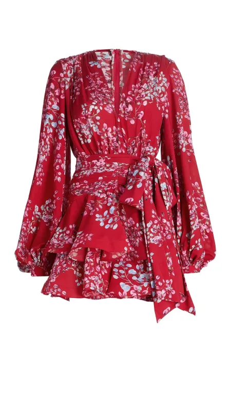 Bedouin Red Multi Mini Dress sold by Isola Rancho Santa Fe