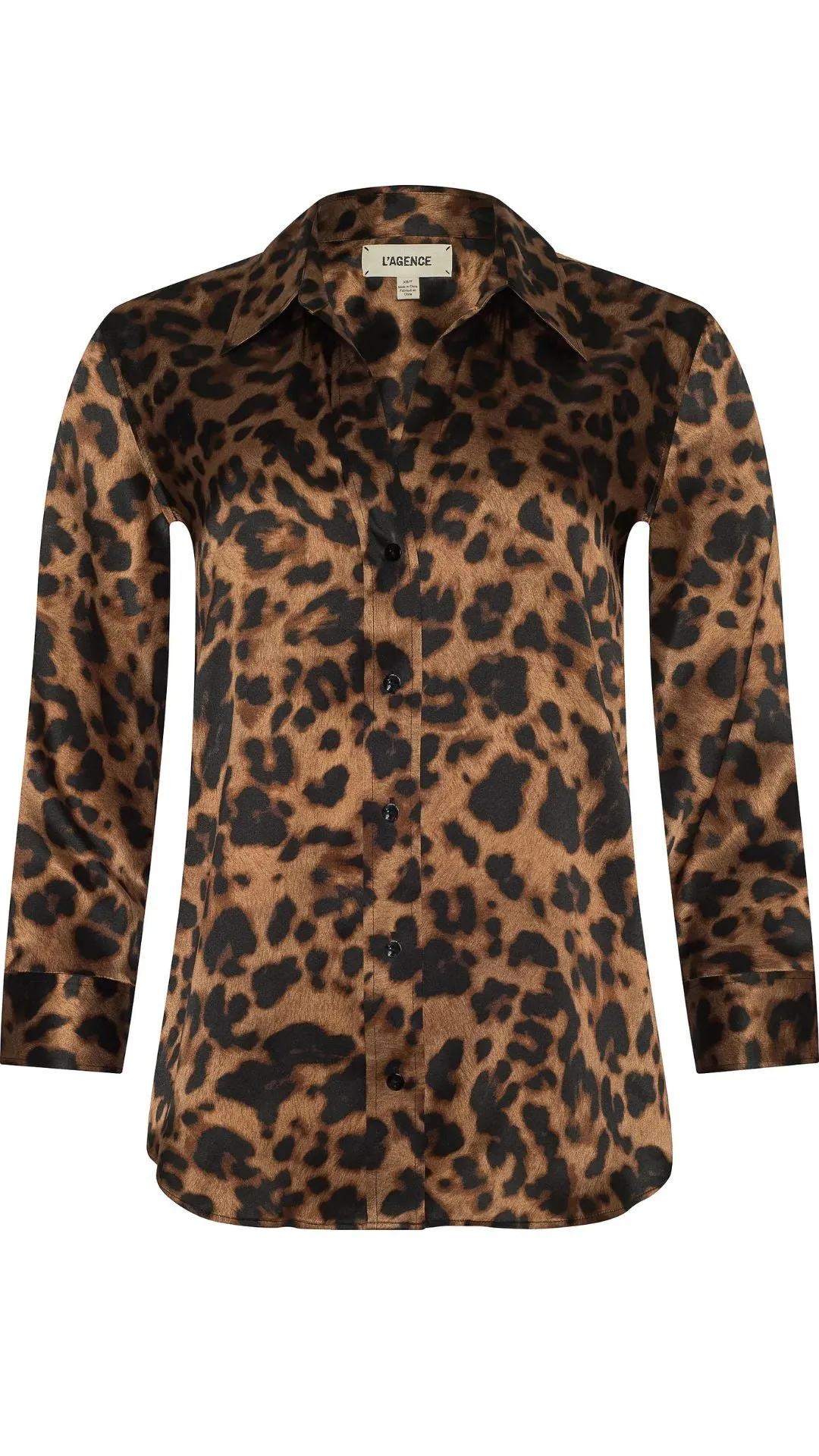 Dani Silk Blouse Leopard sold by Isola Rancho Santa Fe product image thumbnail 5