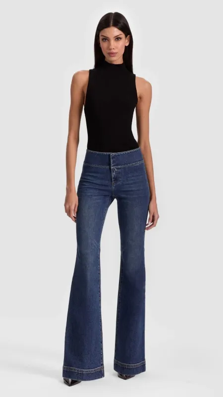 Hot Jean Dark Indigo sold by Isola Rancho Santa Fe