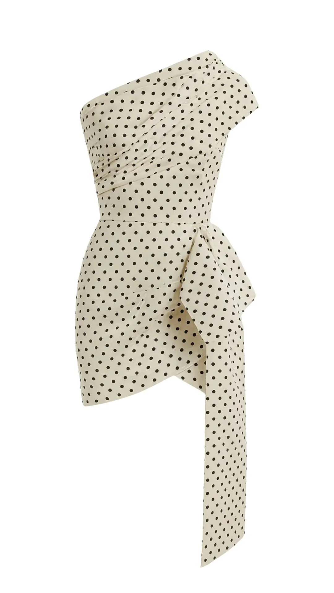 Polka Dot Side Tie Mini Dress sold by Isola Rancho Santa Fe product image thumbnail 4