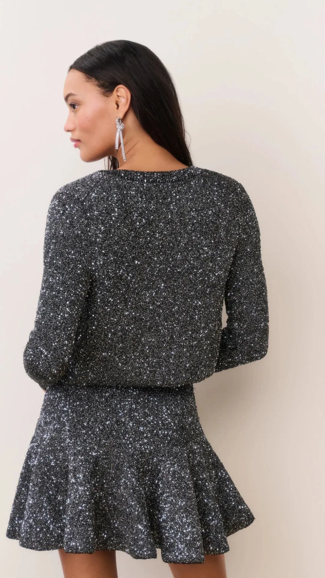 Ferra Sequin Stretch Knit Cardigan sold by Isola Rancho Santa Fe product image thumbnail 5