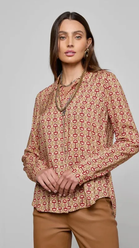 Holly L/S Blouse sold by Isola Rancho Santa Fe