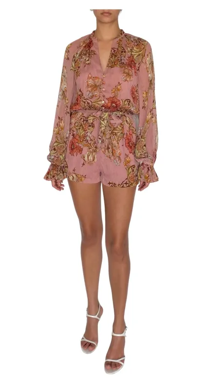 Romper with Tie Belt made by Isola Rancho Santa Fe