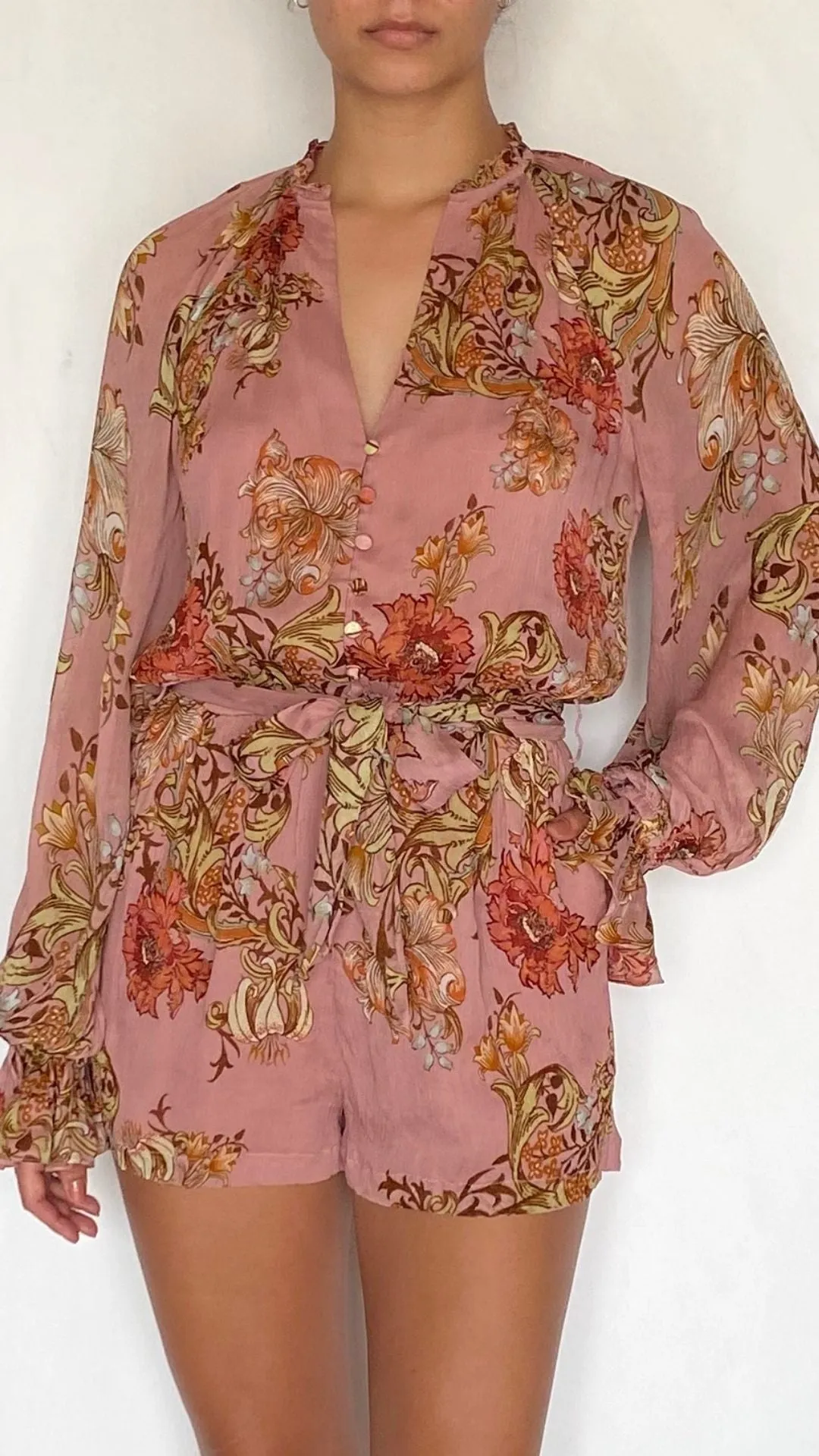 Romper with Tie Belt sold by Isola Rancho Santa Fe product image thumbnail 3