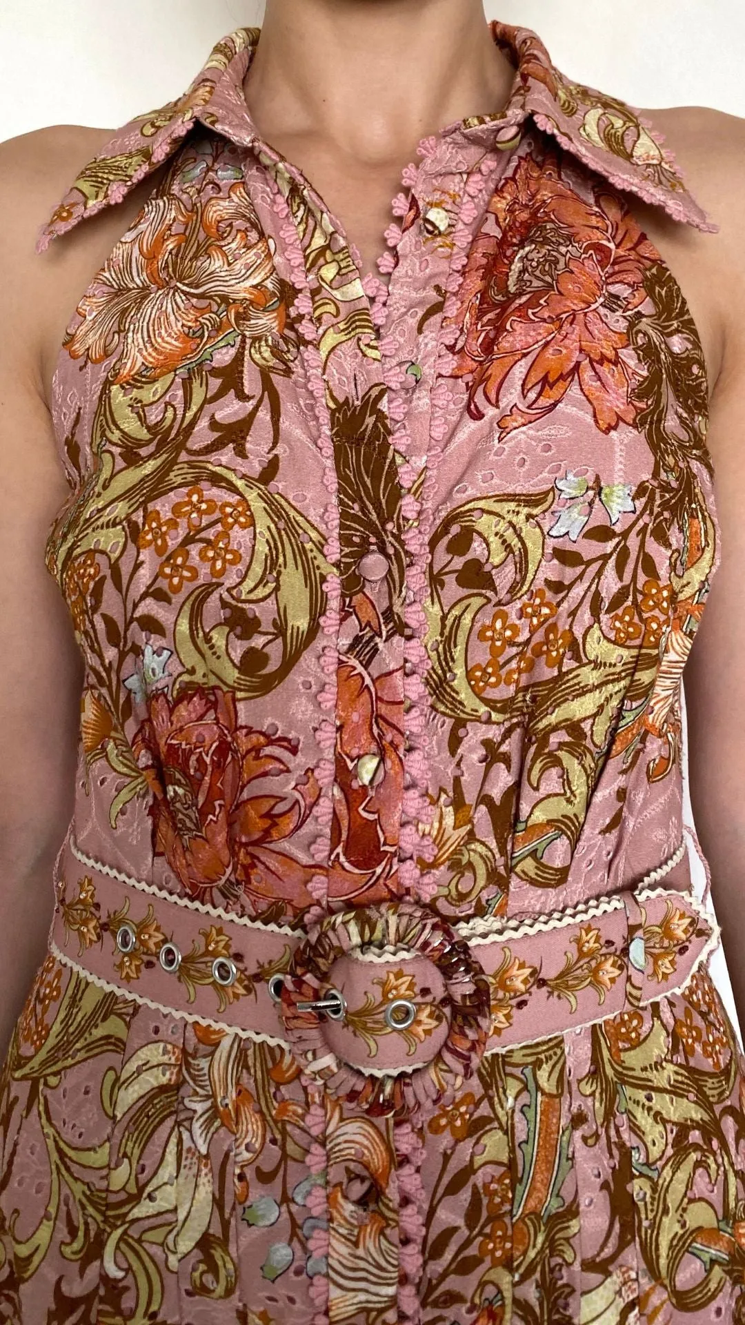 Long Shirt Dress w/ Buckle Belt sold by Isola Rancho Santa Fe product image thumbnail 3