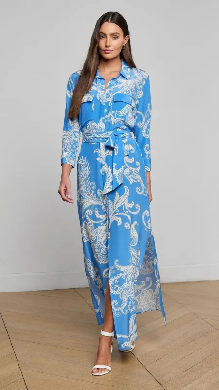 Cameron Silk Shirt Dress sold by Isola Rancho Santa Fe