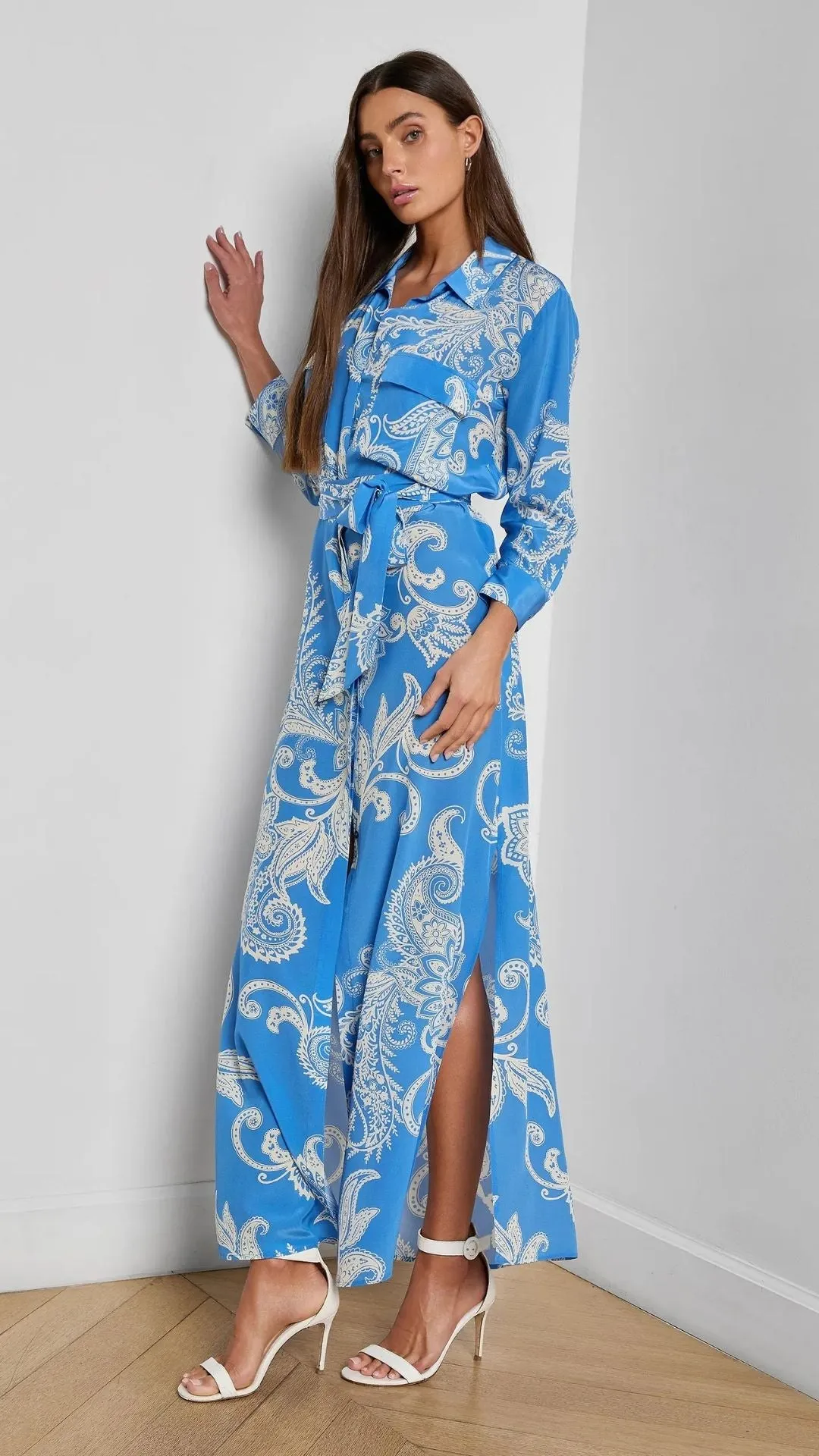 Cameron Silk Shirt Dress sold by Isola Rancho Santa Fe product image thumbnail 2