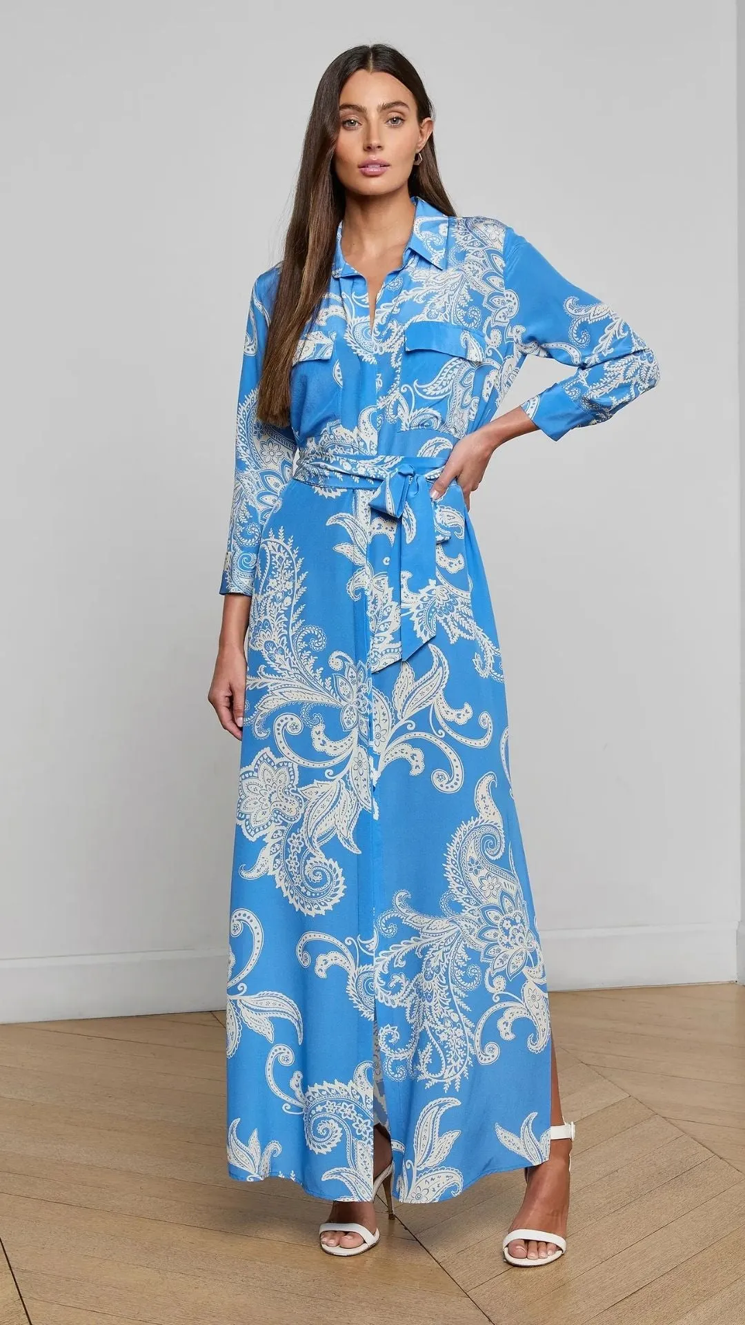 Cameron Silk Shirt Dress sold by Isola Rancho Santa Fe product image thumbnail 5