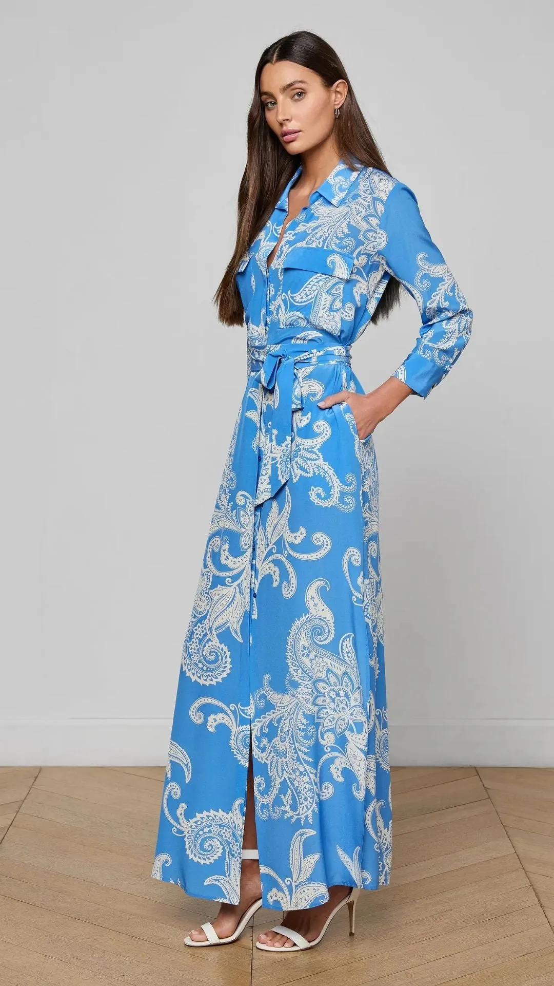 Cameron Silk Shirt Dress sold by Isola Rancho Santa Fe product image thumbnail 3