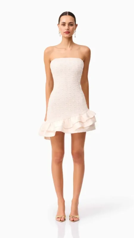 Paloma Asymetrical Mini Dress sold by Isola Rancho Santa Fe