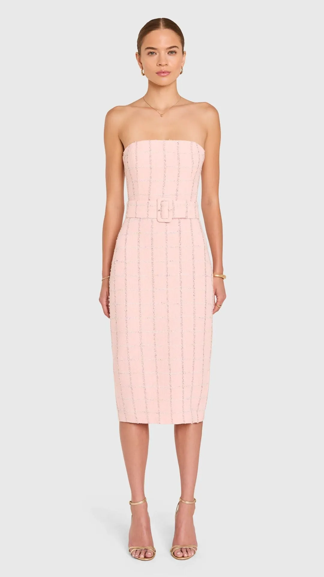 Fae Midi Dress Tweed sold by Isola Rancho Santa Fe