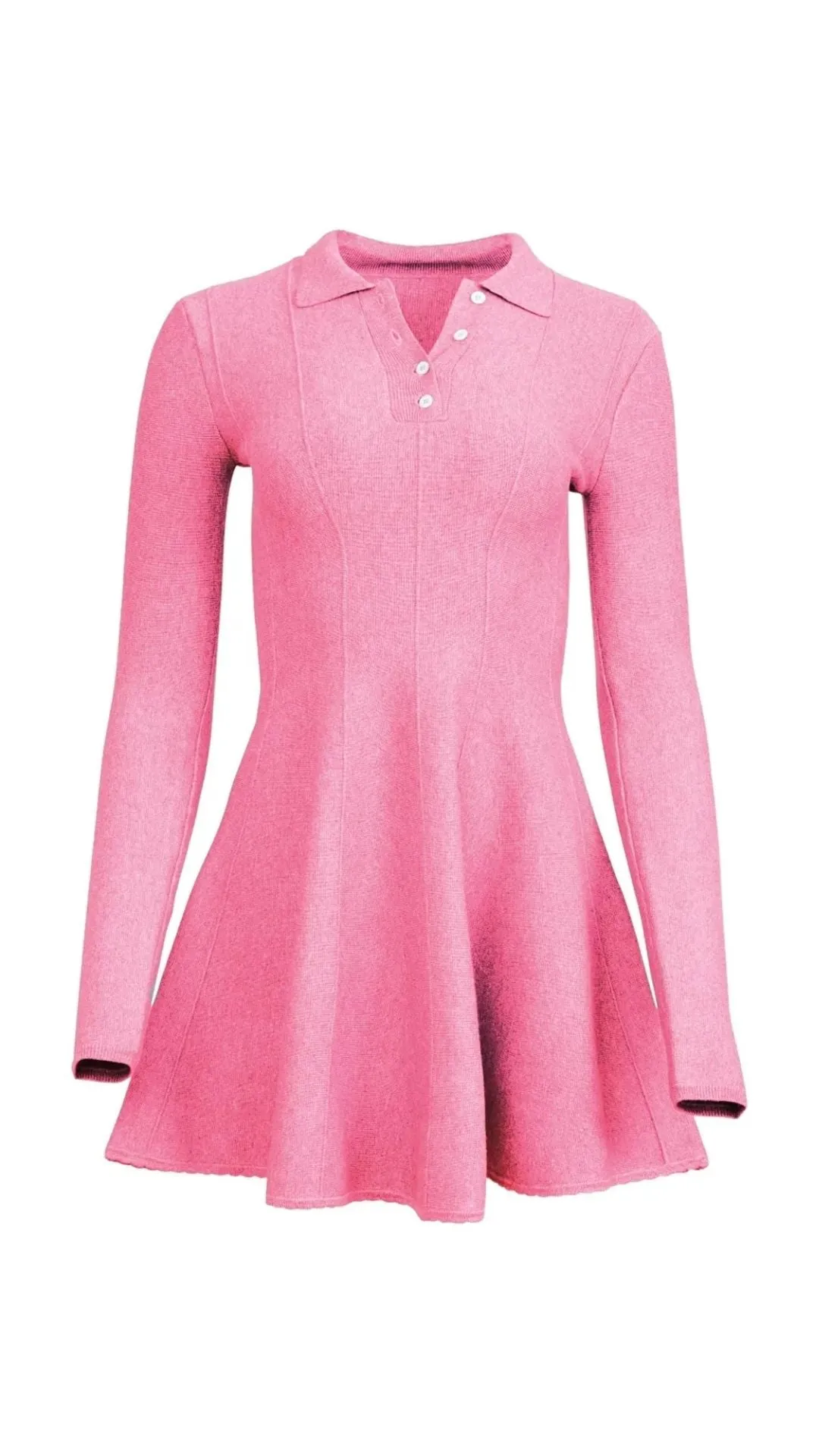 Henley Flared Corset Dress Pink sold by Isola Rancho Santa Fe product image thumbnail 3