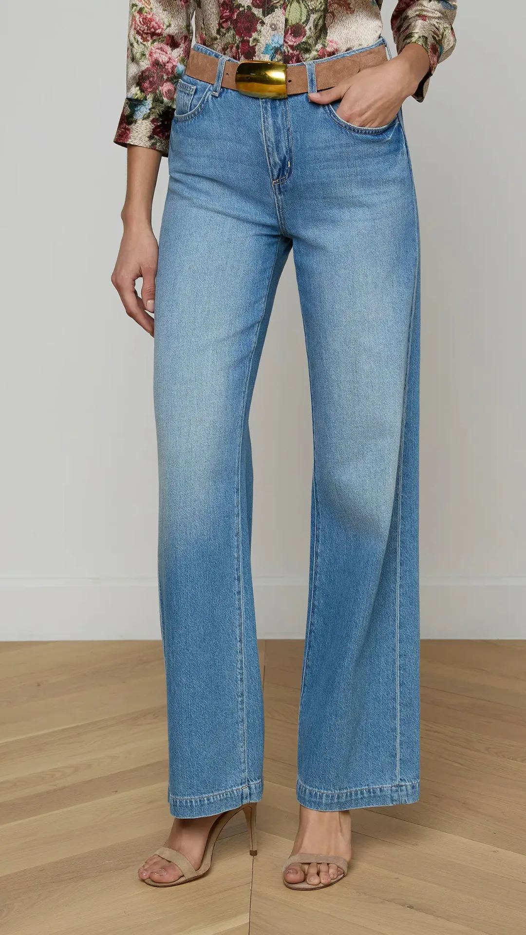 Scottie High Rise Wide Leg Jean Anaheim sold by Isola Rancho Santa Fe product image thumbnail 2