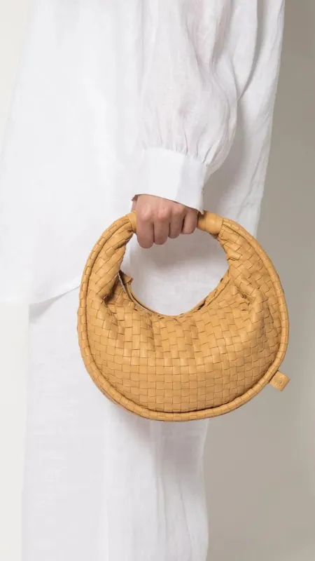 Santiago Mini Hobo Bag made by Cleobella