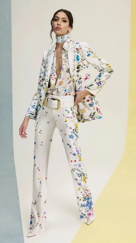 Willa Silk Bouse made by Isola Rancho Santa Fe