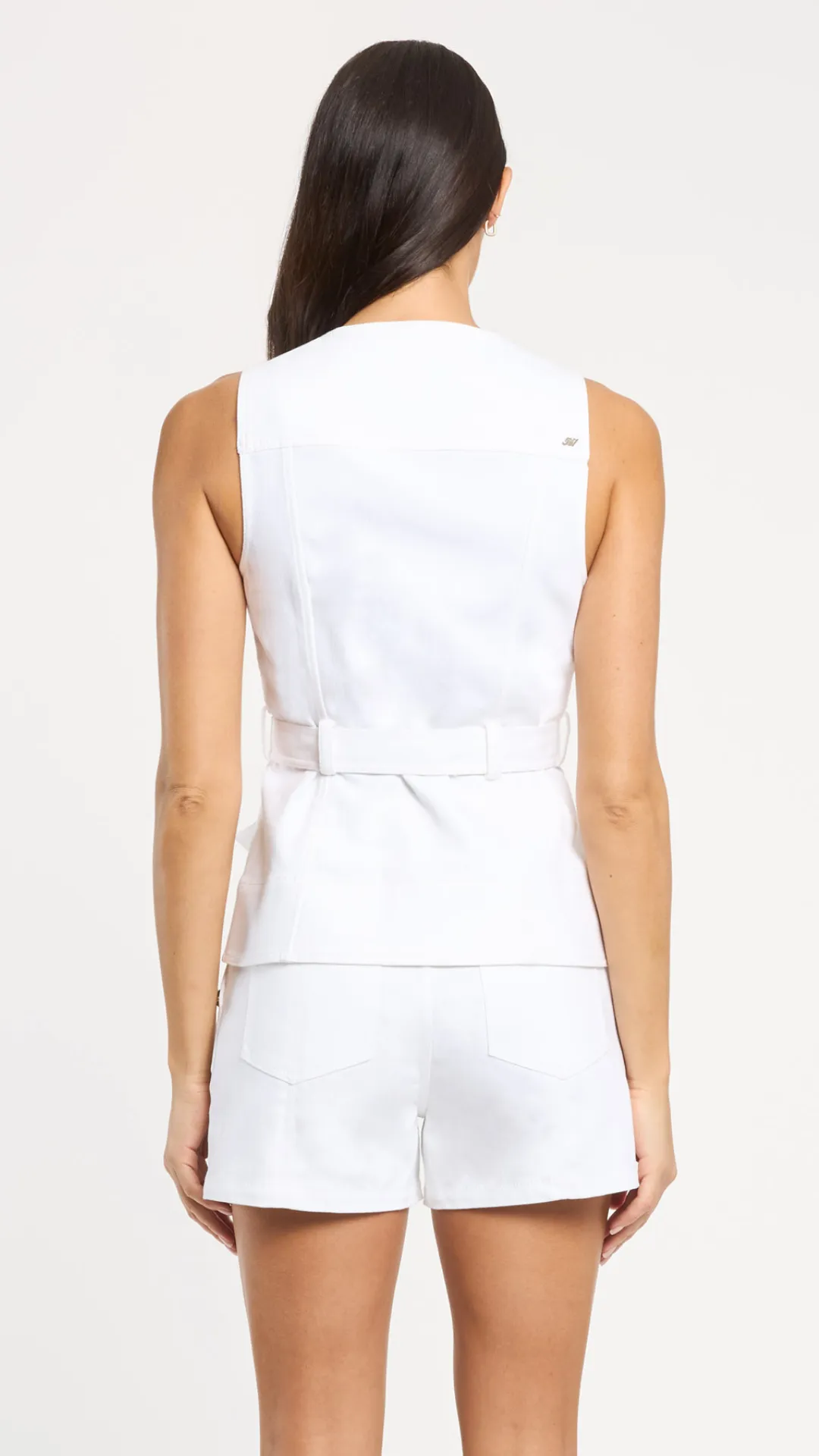 White Denim Desi Short sold by Isola Rancho Santa Fe product image thumbnail 2