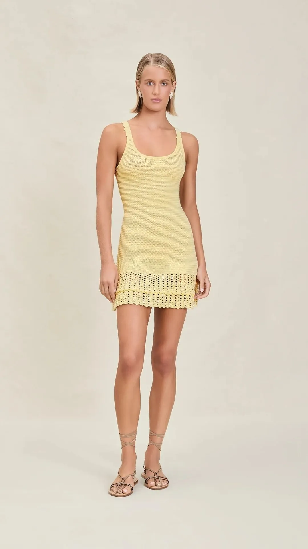 Willamina Dress - Lemondrop sold by Isola Rancho Santa Fe