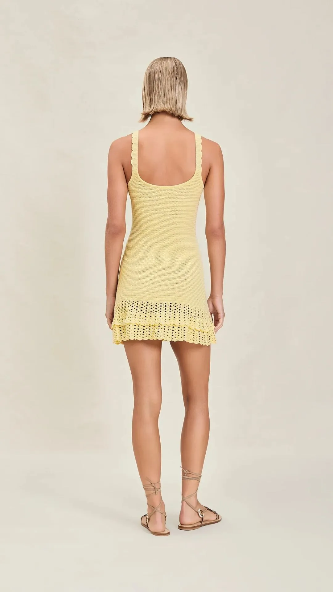 Willamina Dress - Lemondrop sold by Isola Rancho Santa Fe product image thumbnail 3