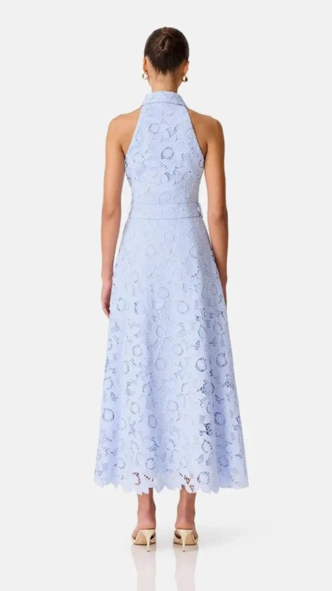 Lacy Collared Maxi Dress sold by Isola Rancho Santa Fe product image thumbnail 2