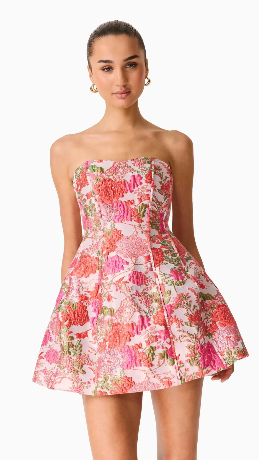 Floralie Strapless Mini Dress sold by Isola Rancho Santa Fe product image thumbnail 2