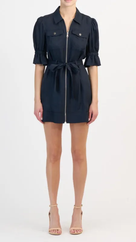 Holly Dress Navy made by cinq a sept