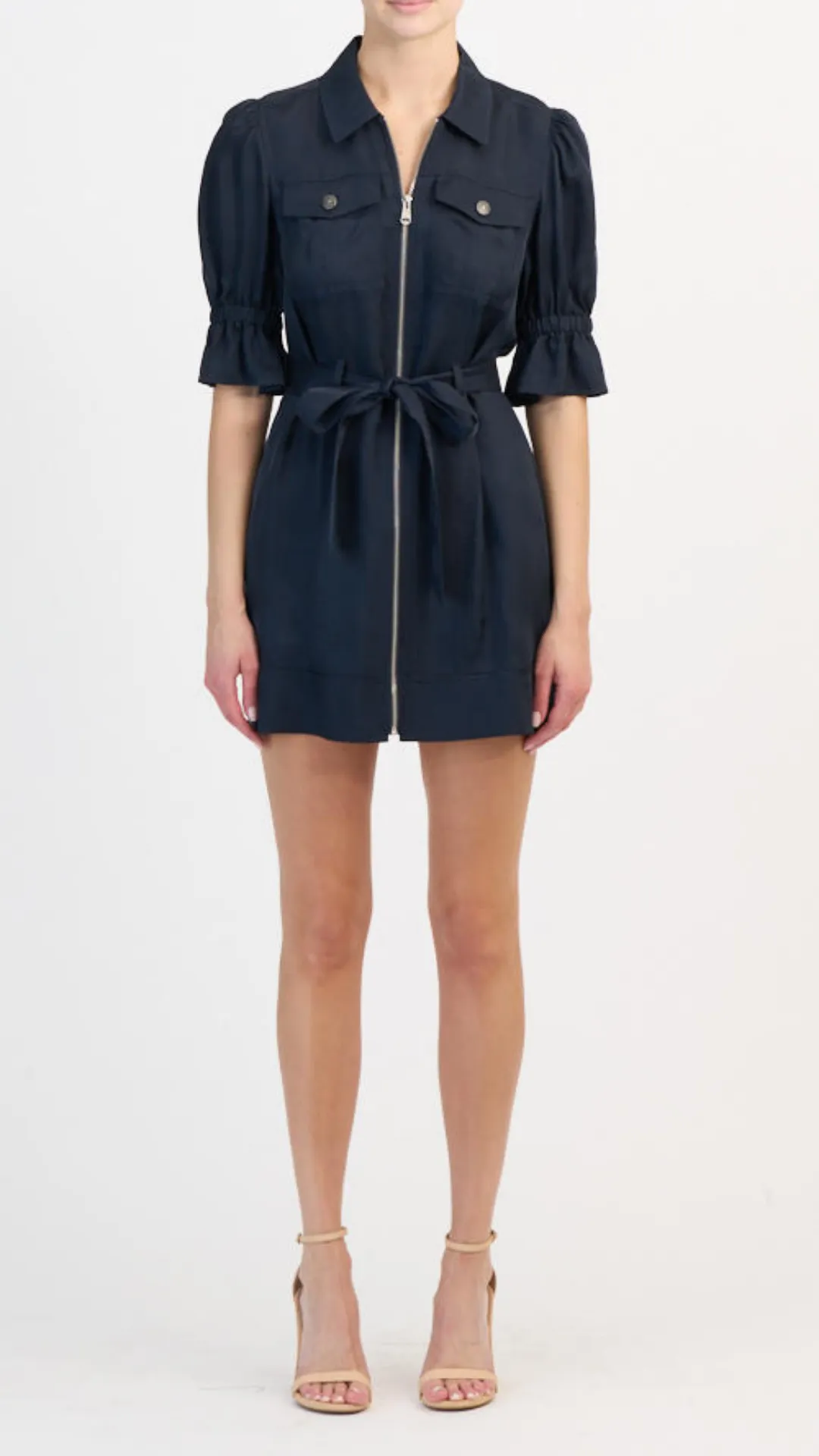 Holly Dress Navy sold by Isola Rancho Santa Fe