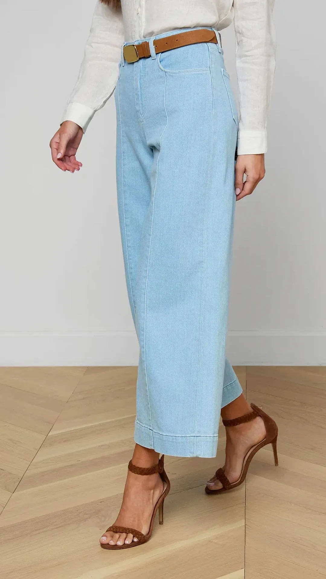 Houston Cropped Wide-Leg Jean sold by Isola Rancho Santa Fe product image thumbnail 3